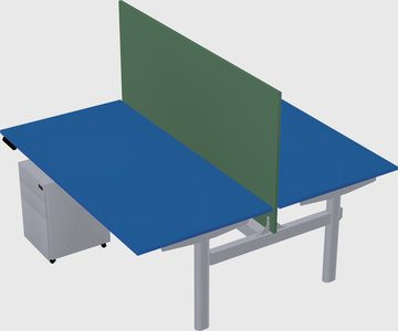 Shared electric desk