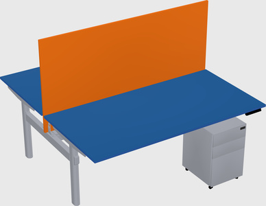 Shared electric desk