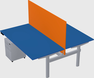 Shared electric desk