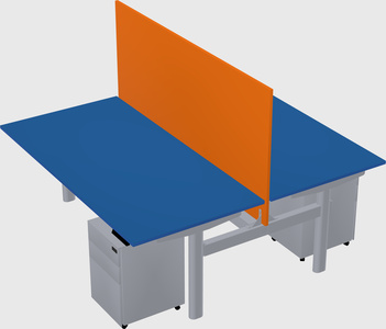 Shared electric desk