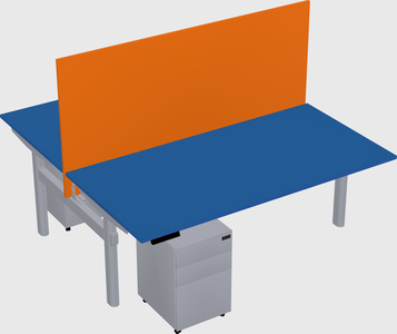 Shared electric desk