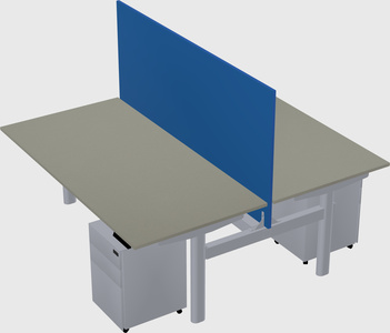 Shared electric desk