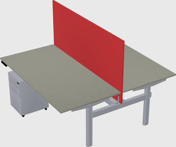 Shared electric desk