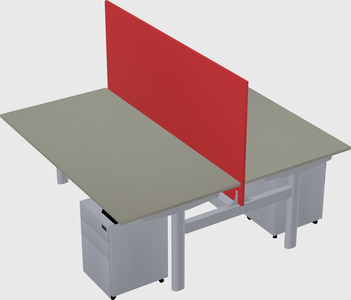 Shared electric desk