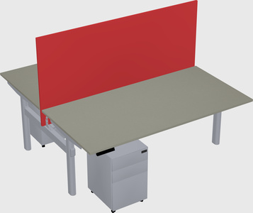 Shared electric desk
