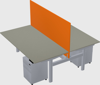 Shared electric desk
