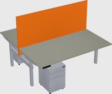 Shared electric desk