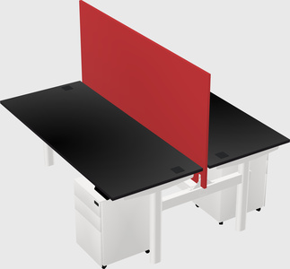 Shared electric desk