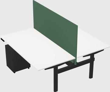 Shared electric desk