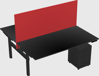 Shared electric desk