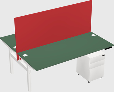 Shared electric desk