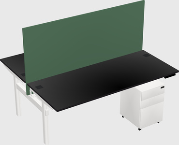 Shared electric desk
