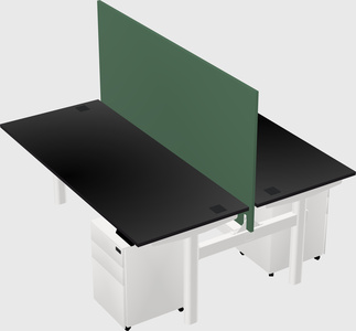 Shared electric desk