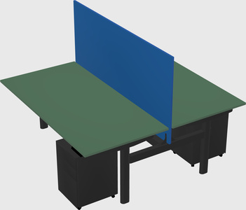 Shared electric desk