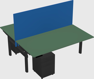 Shared electric desk