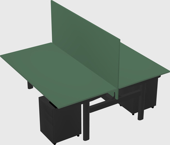 Shared electric desk
