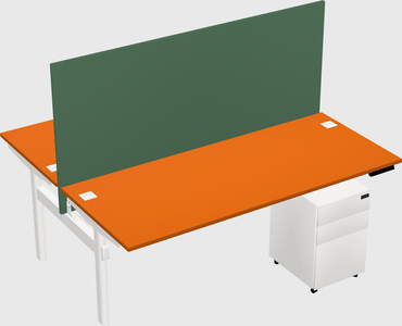 Shared electric desk