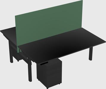 Shared electric desk