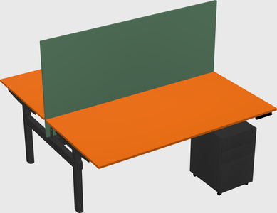 Shared electric desk