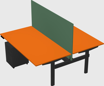 Shared electric desk