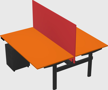 Shared electric desk