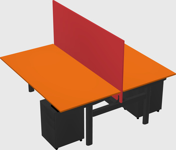 Shared electric desk