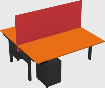 Shared electric desk