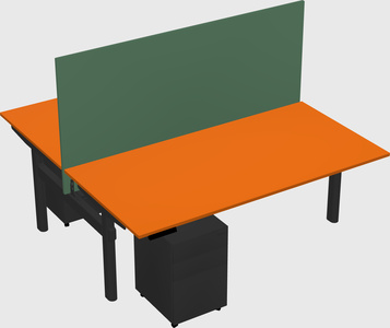 Shared electric desk