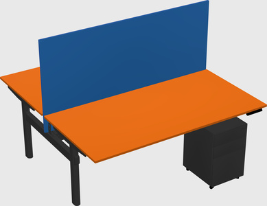Shared electric desk