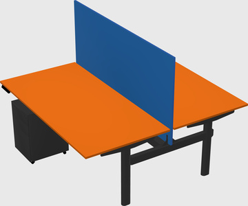 Shared electric desk