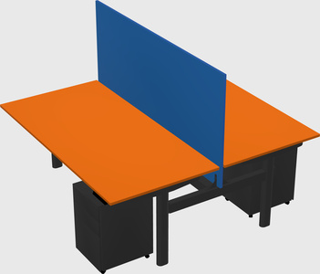 Shared electric desk