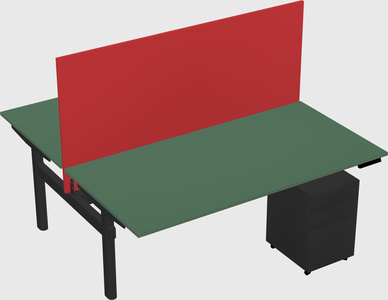 Shared electric desk