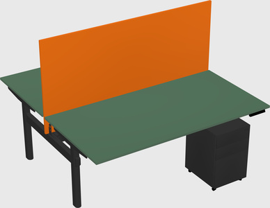 Shared electric desk