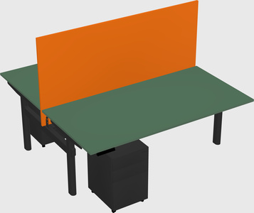 Shared electric desk
