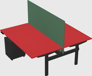 Shared electric desk