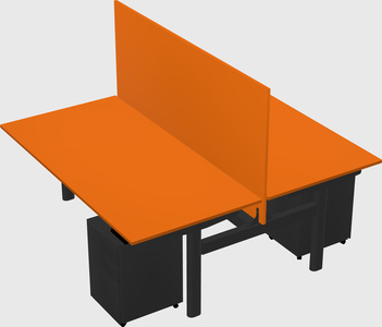 Shared electric desk