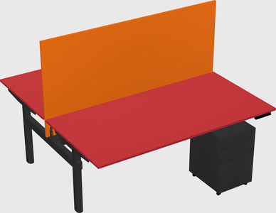 Shared electric desk