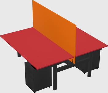 Shared electric desk