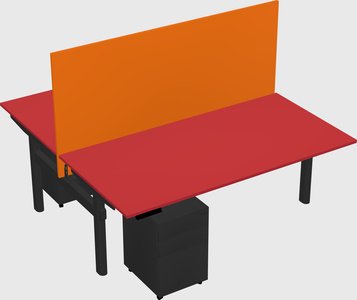 Shared electric desk