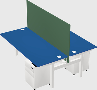 Shared electric desk