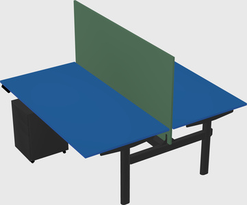 Shared electric desk