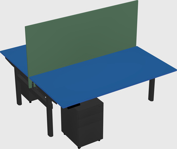 Shared electric desk