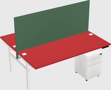 Shared electric desk