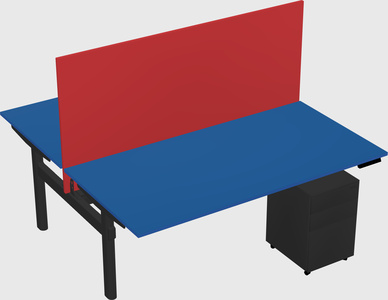 Shared electric desk