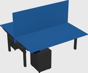 Shared electric desk