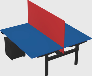 Shared electric desk