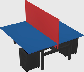 Shared electric desk