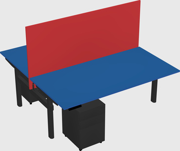 Shared electric desk