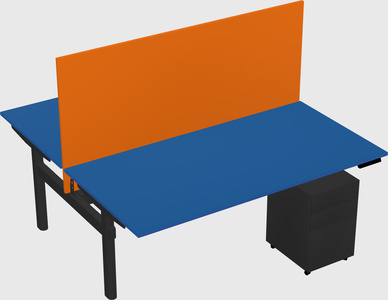 Shared electric desk