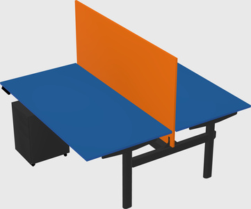 Shared electric desk